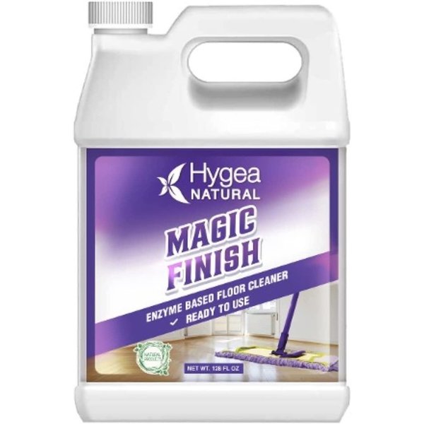 Hygea Natural Magic Finish  Natural EnzymeBased Floor Cleaner Ready to Use Gallon 128 oz HN-4051
